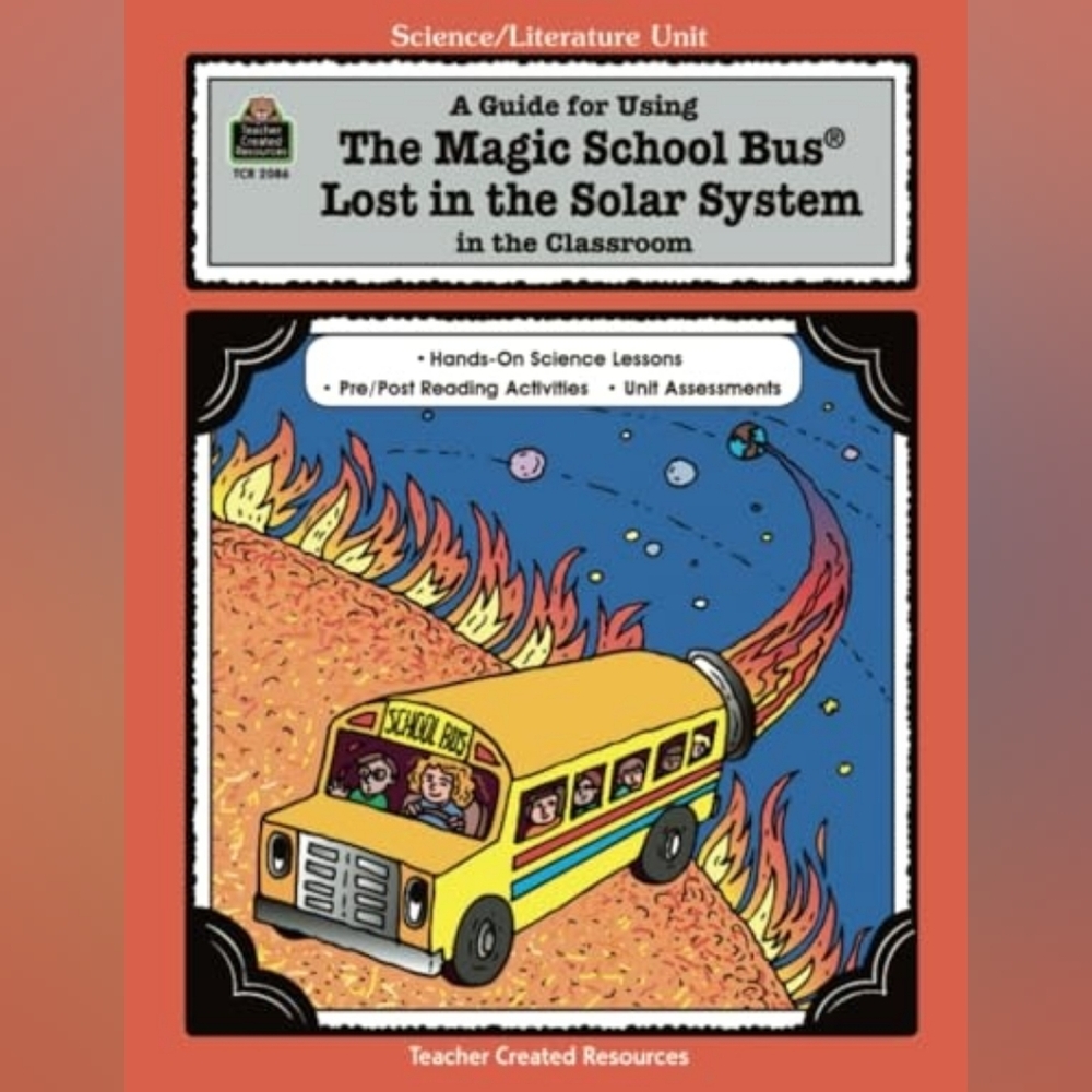 The Magic School Bus Lost in the Solar System Teacher Created Materials Inc Book